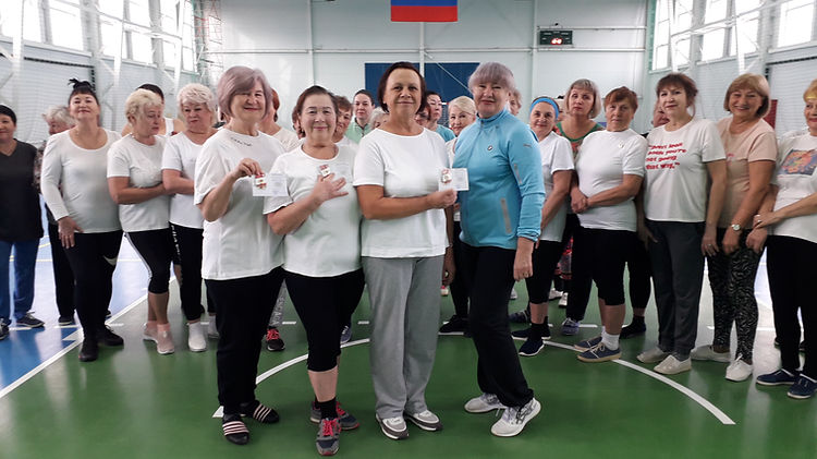 Вручение знаков отличия комплекса ГТО